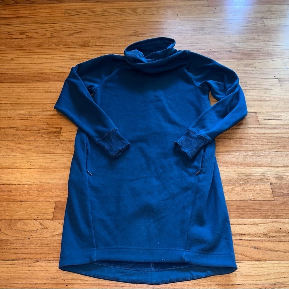 Athleta Cozy Karma Funnel Neck Dress